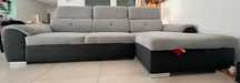 Sofá chaise longue com cama