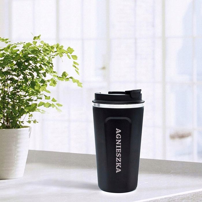 Personalizowany kubek termiczny bidon termos z imieniem grawer prezent