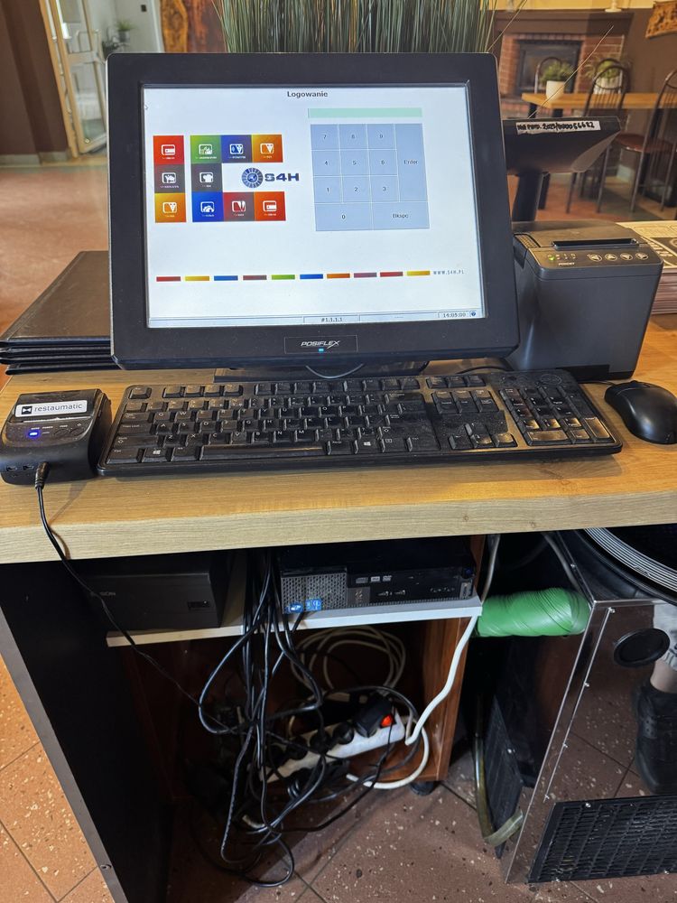 Pos zestaw do zamowień w restauracji