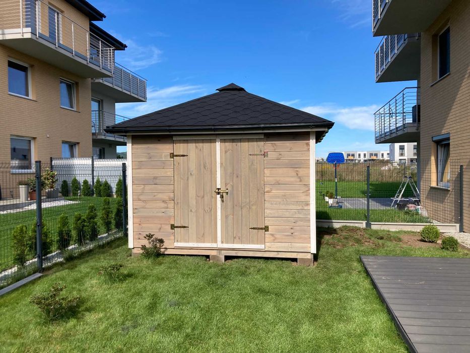 Domek narzędziowy Domek drewniany Drewutnia