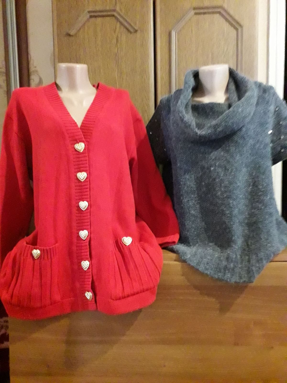 Женские кардиганы  и теплые свитера 46-54 размер
