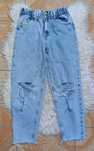 Szerokie spodnie jeansy Reserved 152