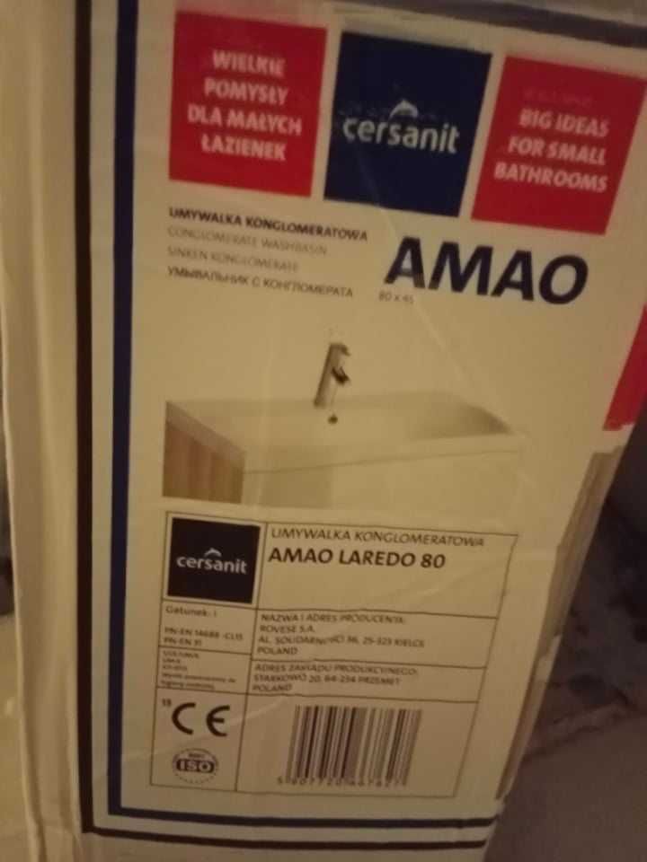 Umywalka Cersanit Amao 80 cm