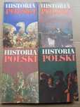 Historia Polski, tomy 1 - 4 Gierowski, Wyrozumski, Buszko, PWN 1985