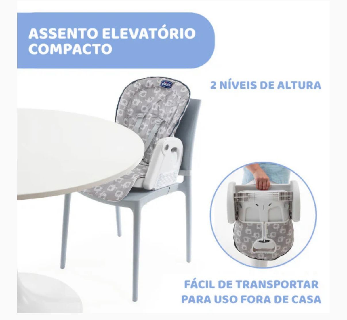 Chicco Polly progres 5 em 1 cadeira de papa