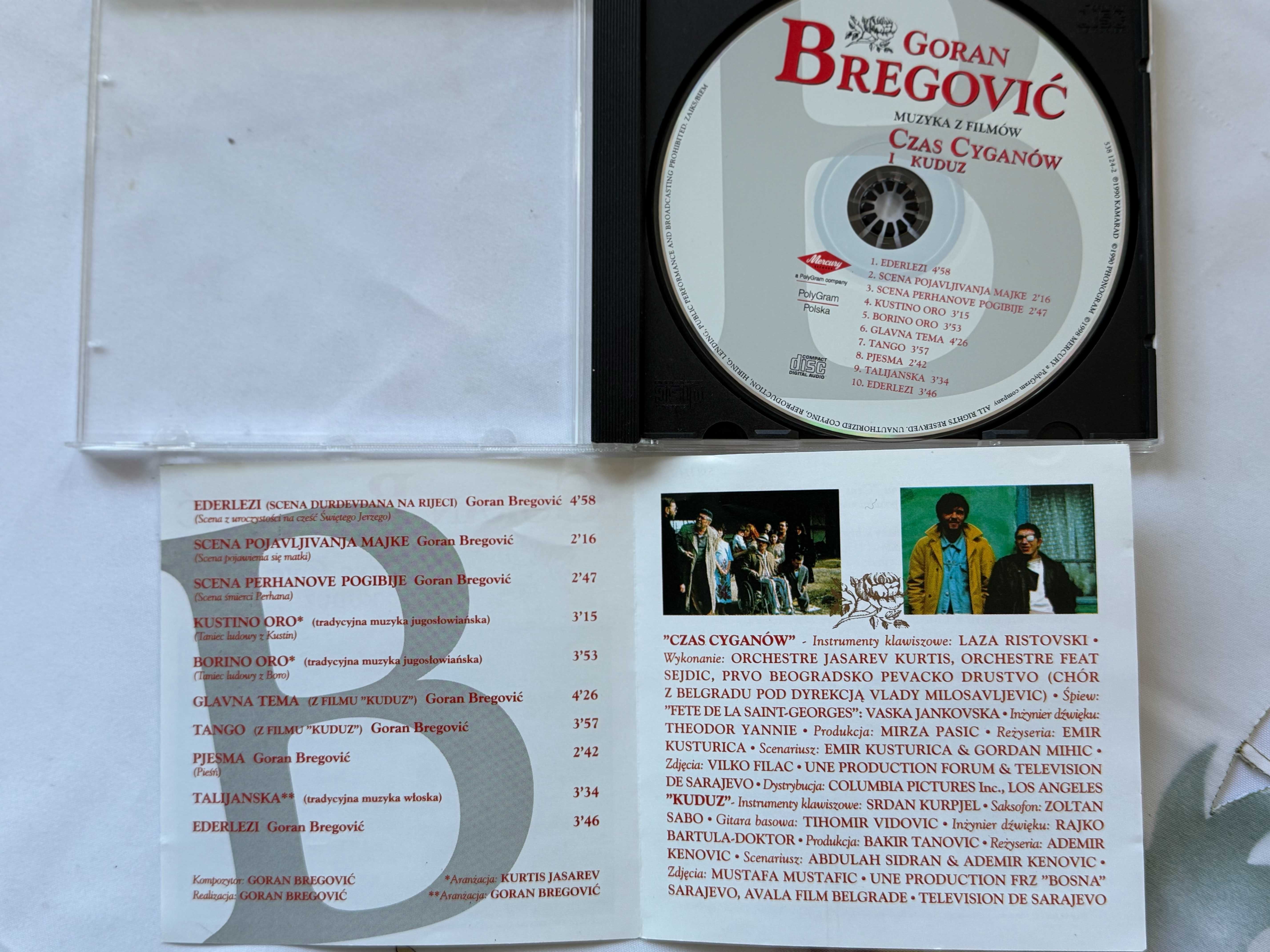 Czas cyganow ,Kuduz-plyta CD z muzyka do filmow