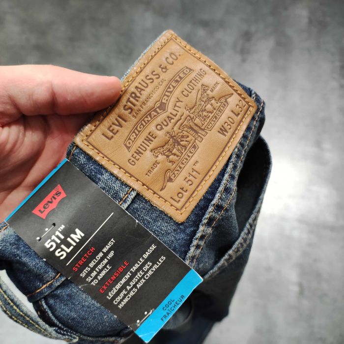 MĘSKIE Spodnie Jeansowe Jeansy Slim NOWE Eleganckie Levis PREMIUM