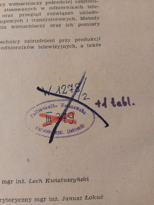 Książka Wzmacniacze pośredniej częstotliwości - A. Świderski