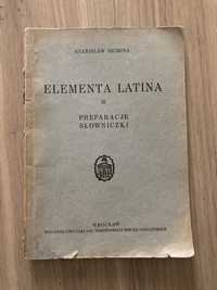 Elementa Latina Ossolineum 1948 rok