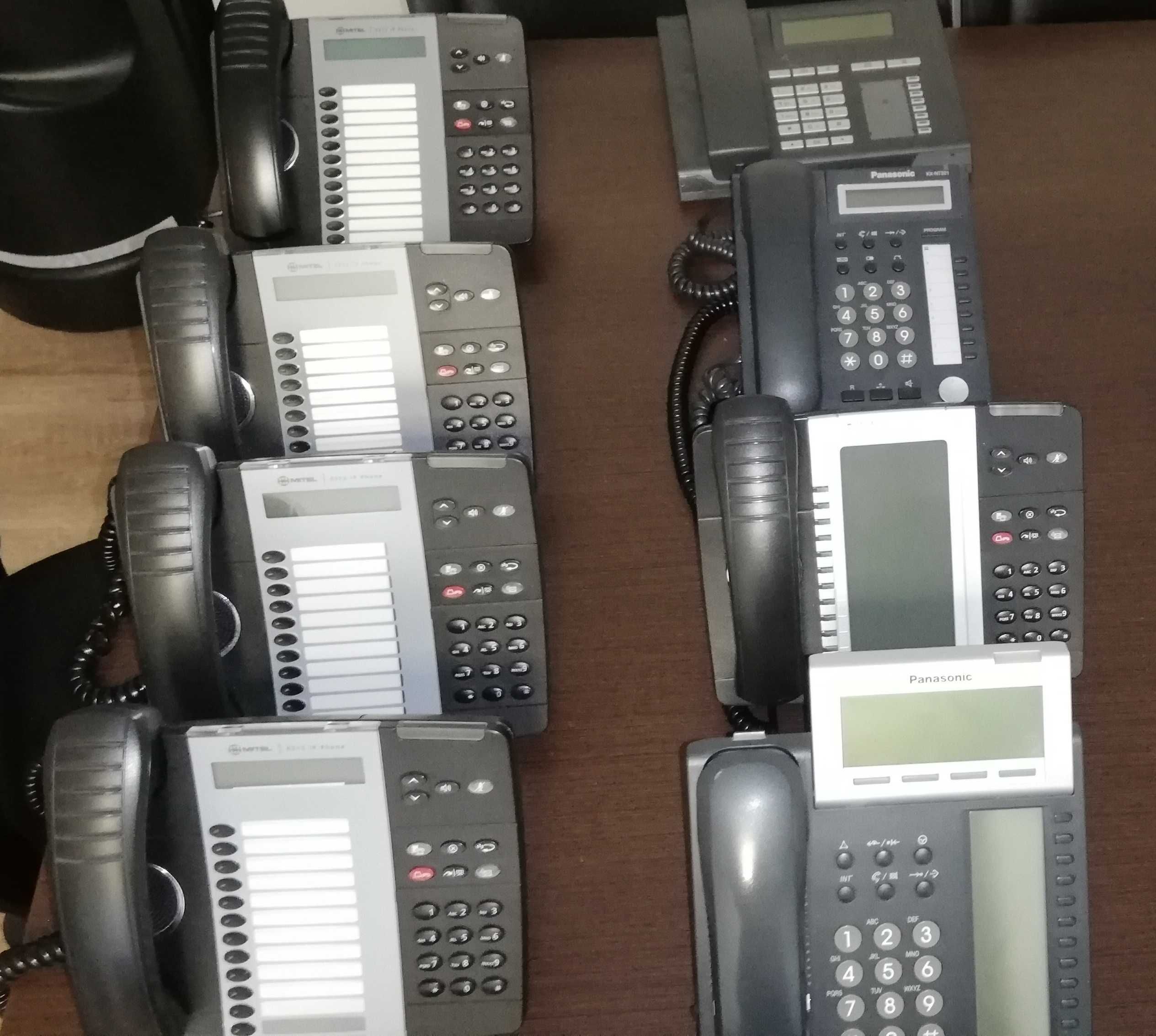 Telefones de rede, USB e analógicos