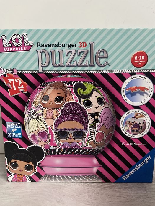 Puzzle 3D LOL Surprise 72 elementy