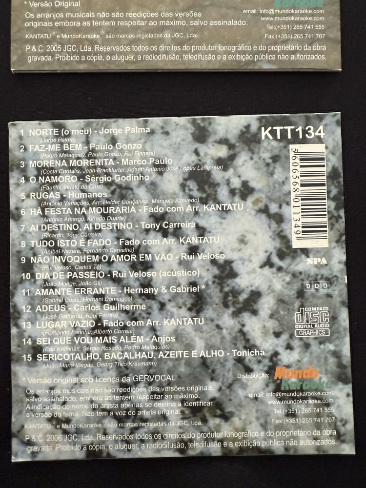 Dvds de karoke originais