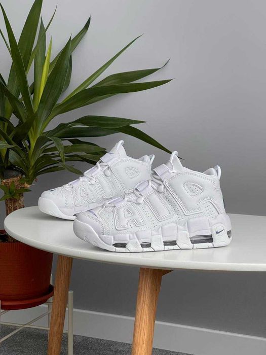 Кроссовки Nike Air More Uptempo Triple White 36-45 Хит Сезона! Купить!