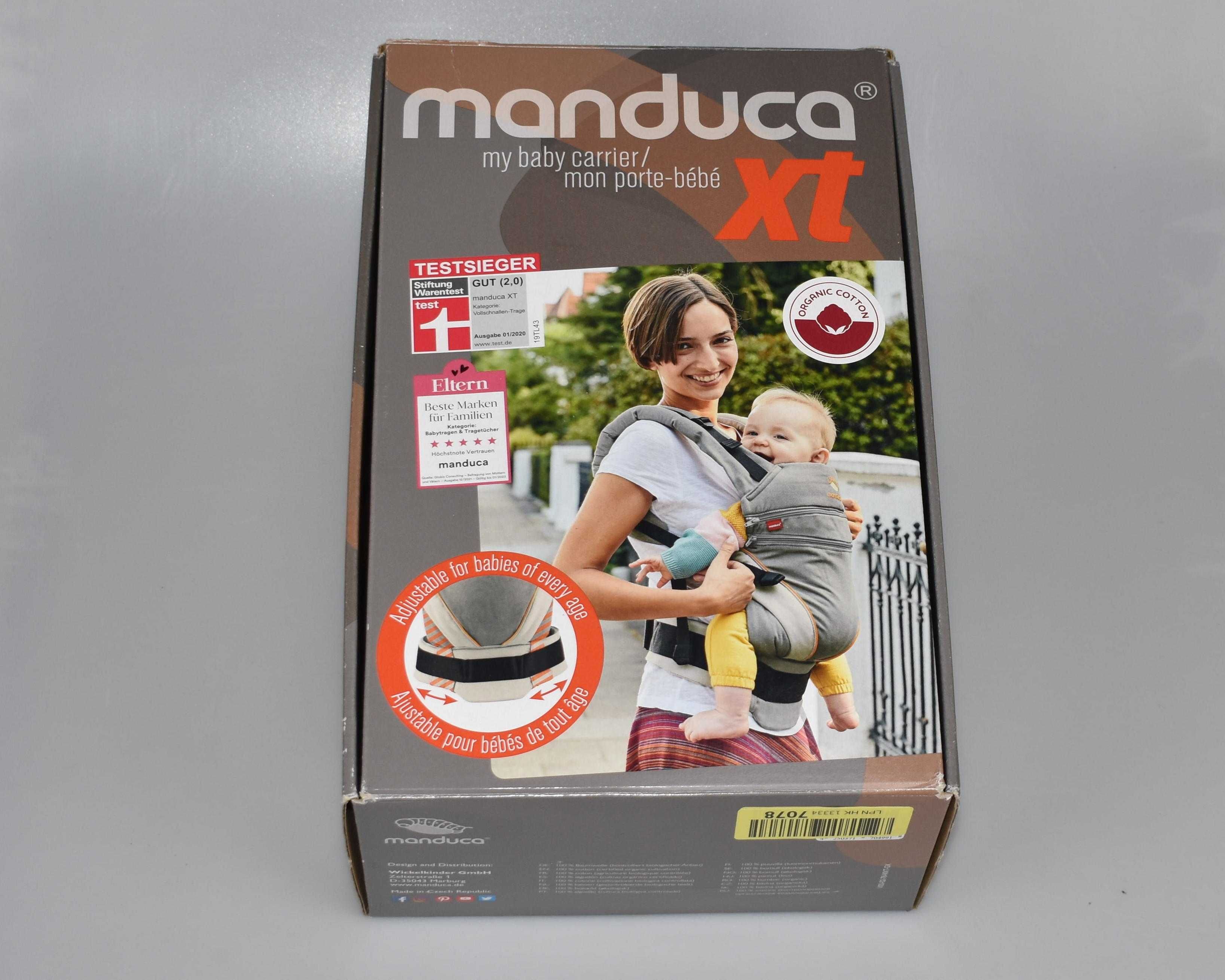 Nosidło Ergonomiczne Klamrowe Manduca XT Dla Dziecka Nosidełko