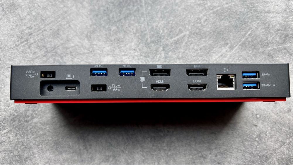 ThinkPad Thunderbolt 3 Workstation Dock Gen 2