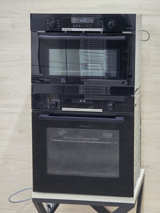 Духовка + Мікрохвильовка + Пароварка Обсидіан Нова-Виставка