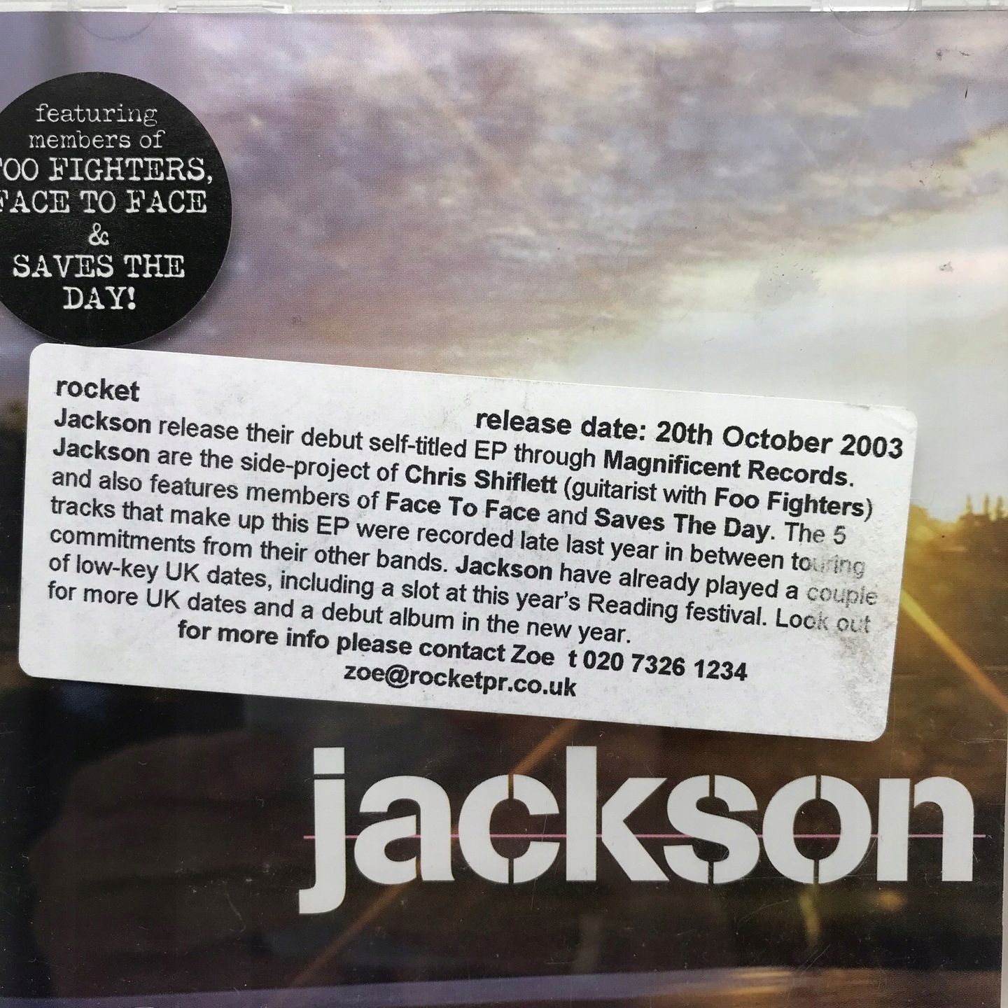 Cd - Jackson - Jackson Rock 2003