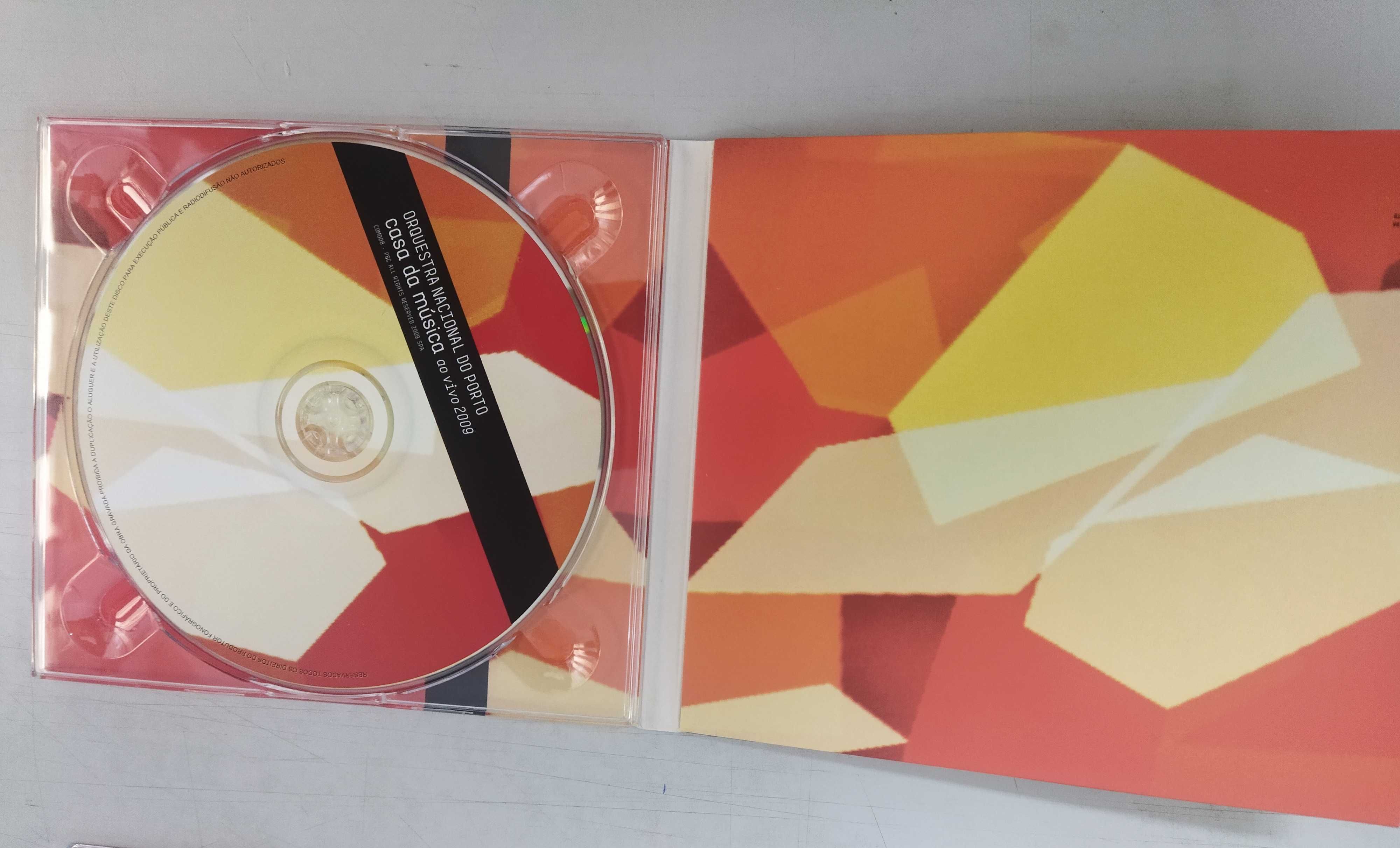 Ao vivo na casa da música, 4 CDs digipack