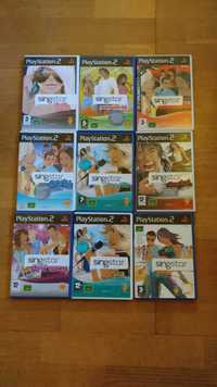 SingStar PS2 Kolecja 9 gier