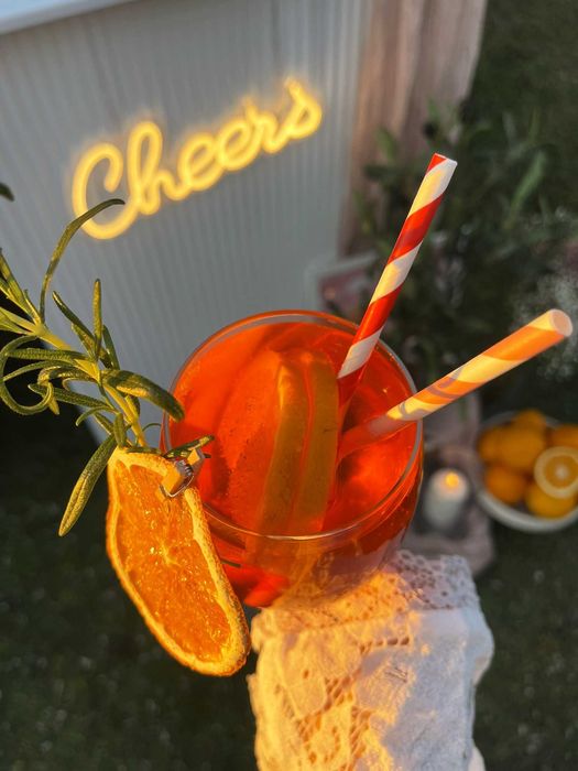 Mobilny bar we włoskim stylu, barman na wesele, imprezę firmową