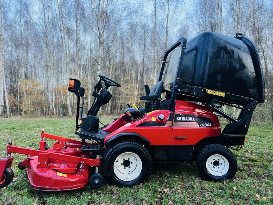 Traktorek kosiarka Shibaura CM 364 4x4 pług 35 PS diesel