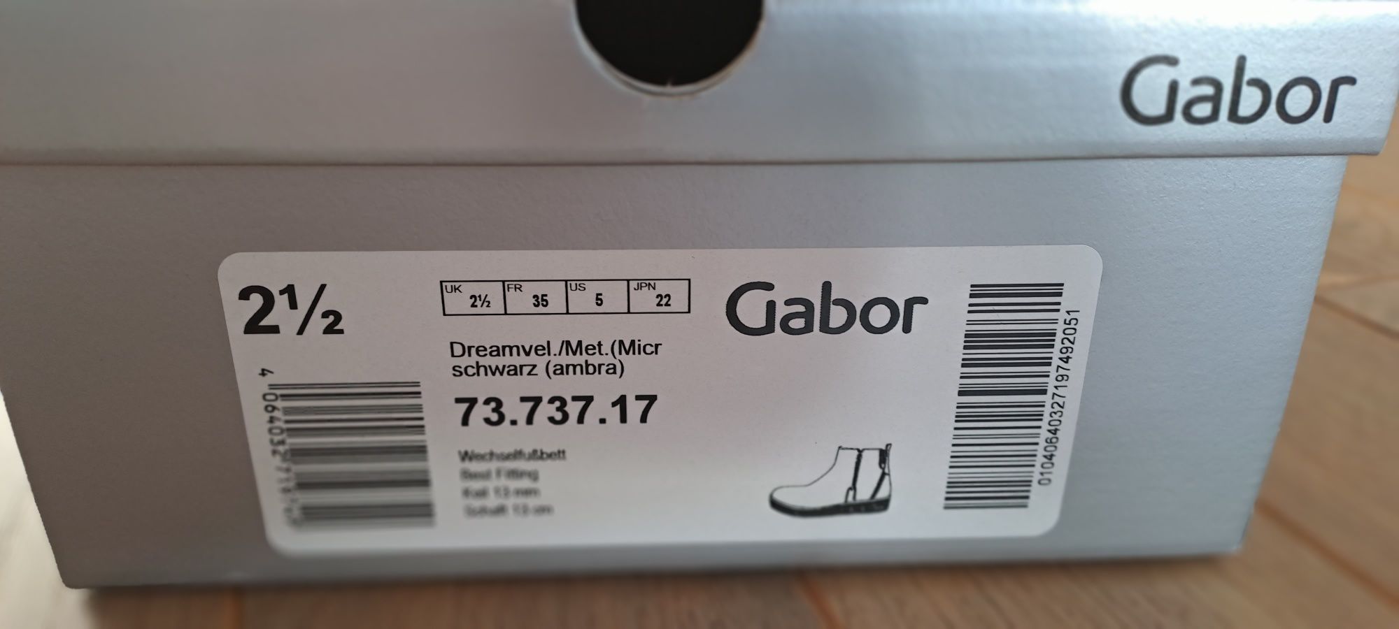 Odsprzedam botki marki Gabor w rozmiarze 35