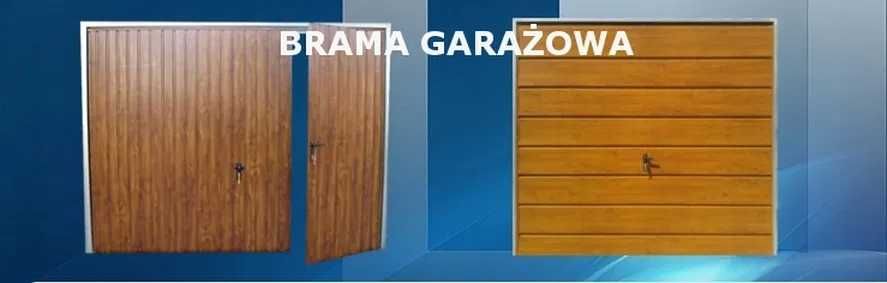 BRAMA garażowa UCHYLNA  bramy rozwierne  TANIO i SZYBKO  Cała Polska !