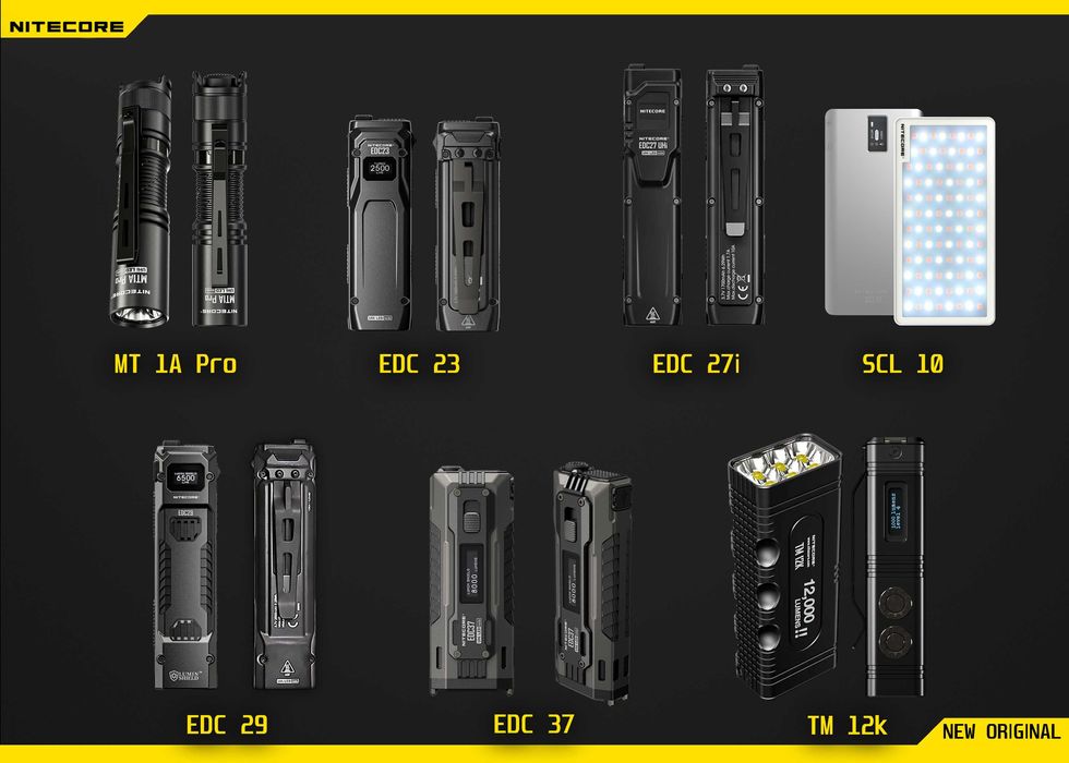 Nitecore HA11/HA15/NU20/NU25 UL/NU27/HA23/UT27/HC33/HU—нові,оригінал