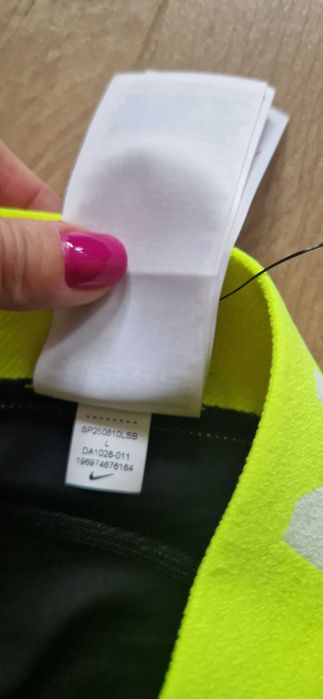 Legginsy getry Nike pro czarne długie nowe 146- 158