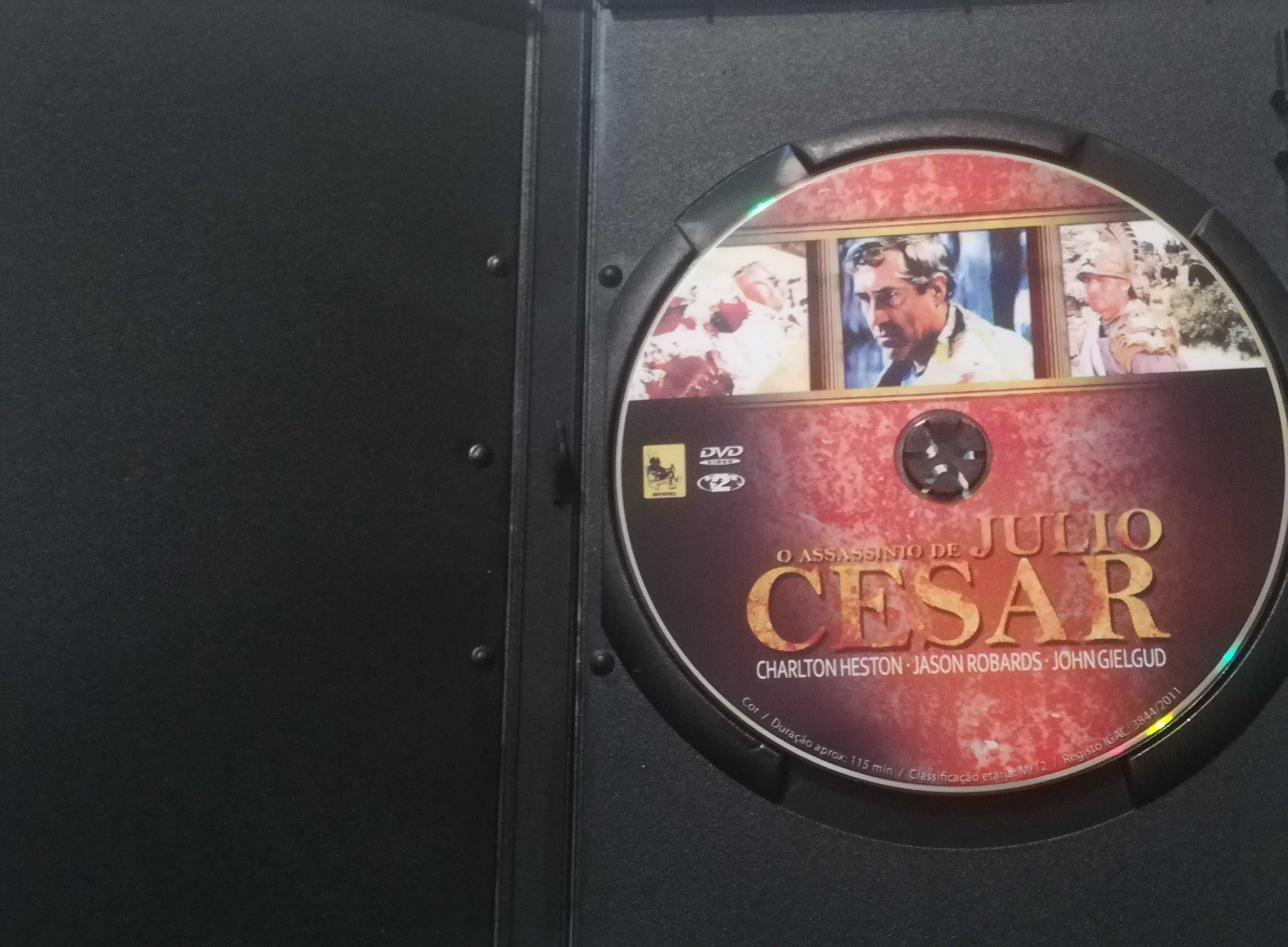 Dvd O assassínio de Júlio César com Charlton Heston