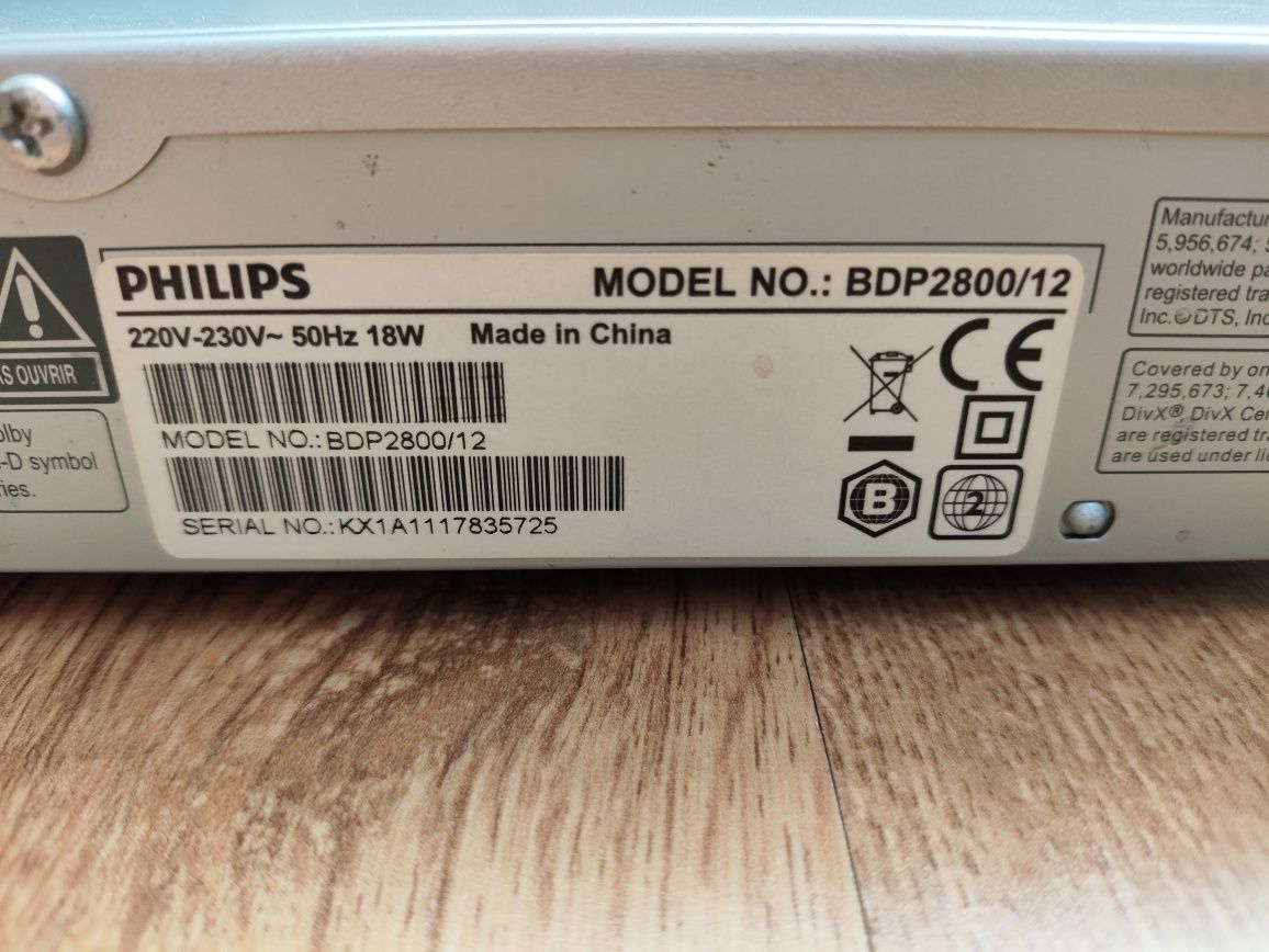 Blu-ray Philips  BDP2800/12
