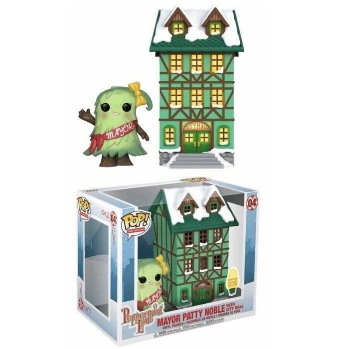 Funko Pop! Town Christmas Mayor Patty Noble Light