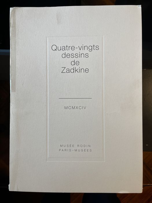 Quatre-vingts dessins de Zadkine