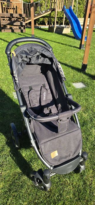 Wózek spacerowy spacerówka Ocieplacz Moskitiera Koła EVA LIONELO ANNET