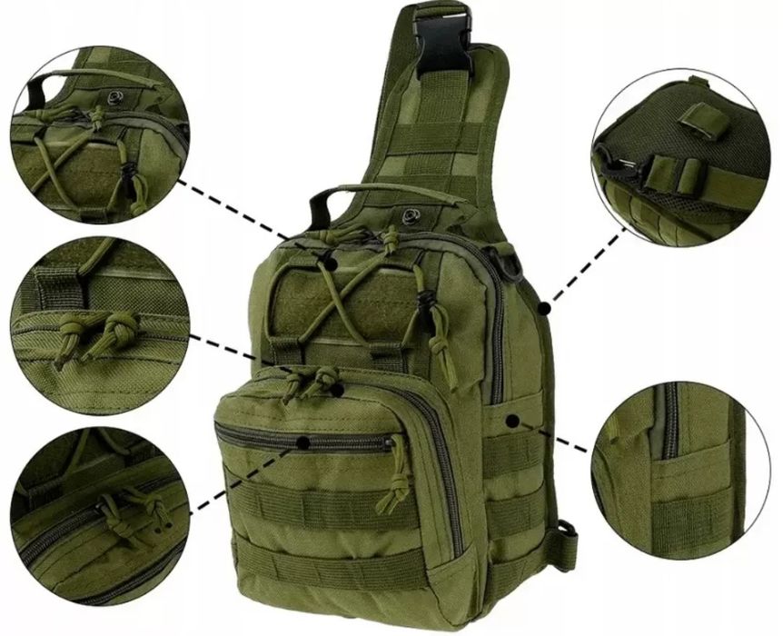 Сумка тaктична на плече 6 л.Є опт і дроп!