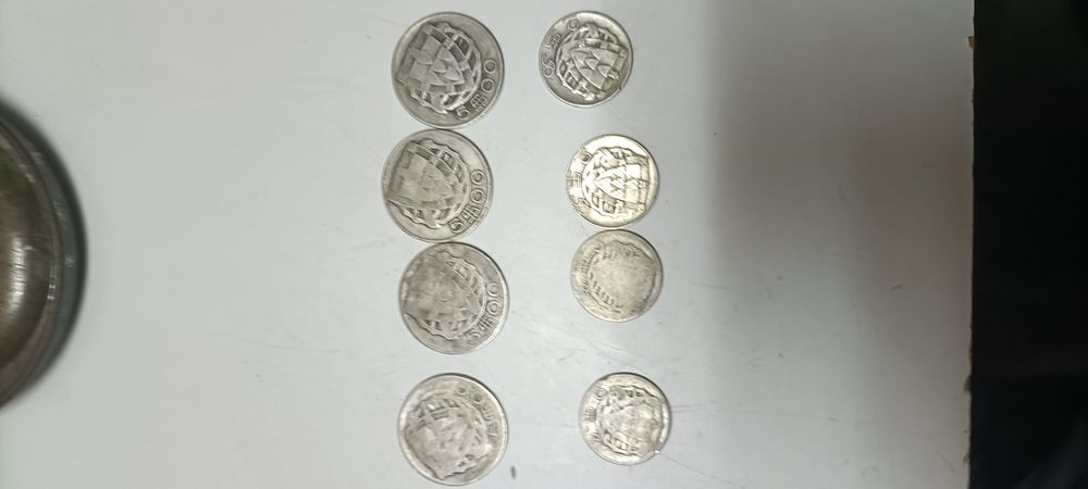 moedas antigas portuguesas