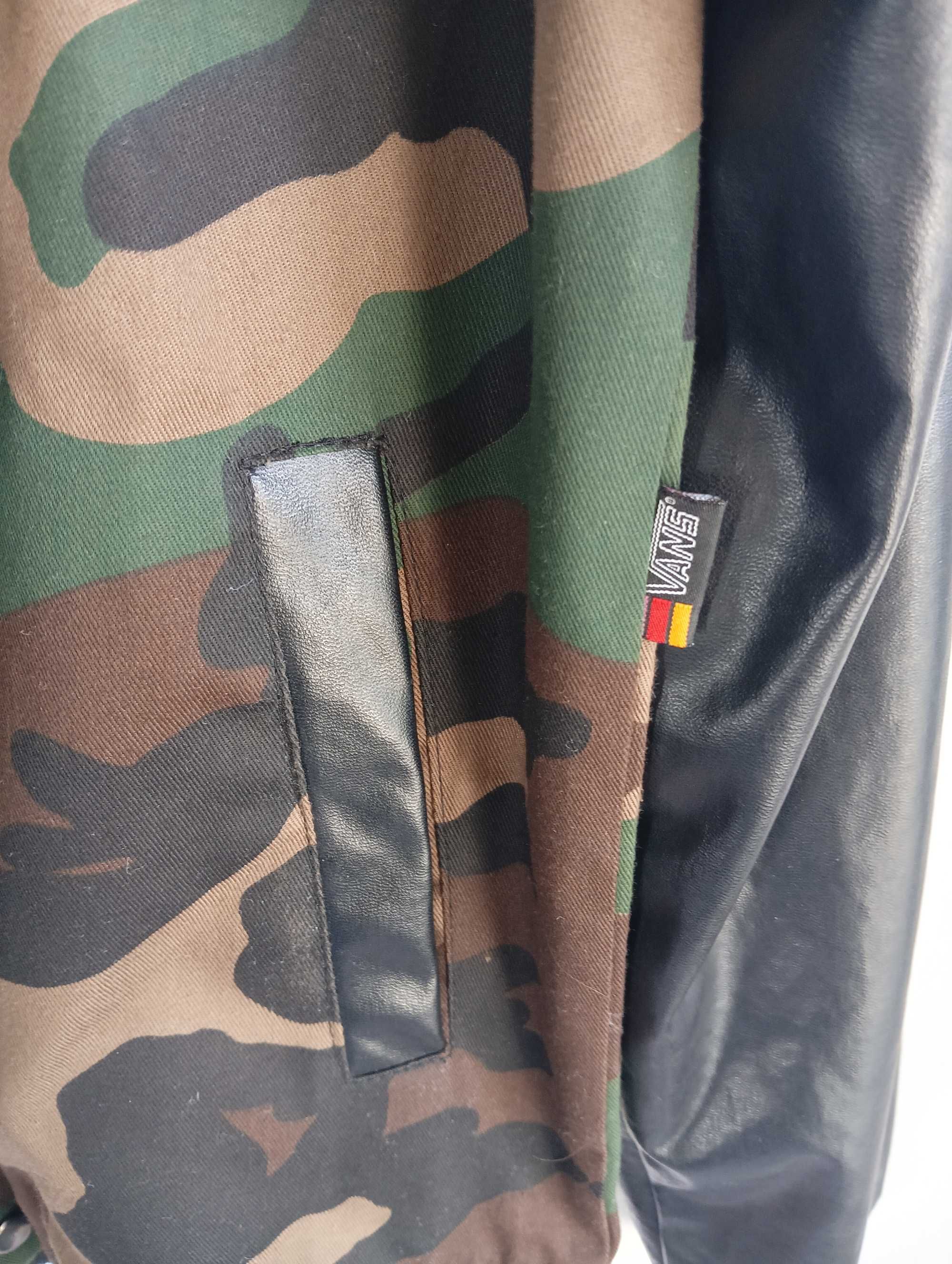 Vans męska kurtka moro, bomberka r.L nowa bez metek