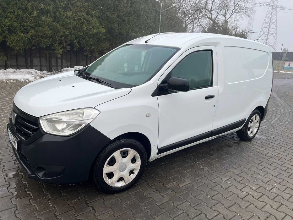 DACIA DOKKER VAN CONFORT 1.6 BENZYNA 2013, VAT 23%, kupiony w PL salon