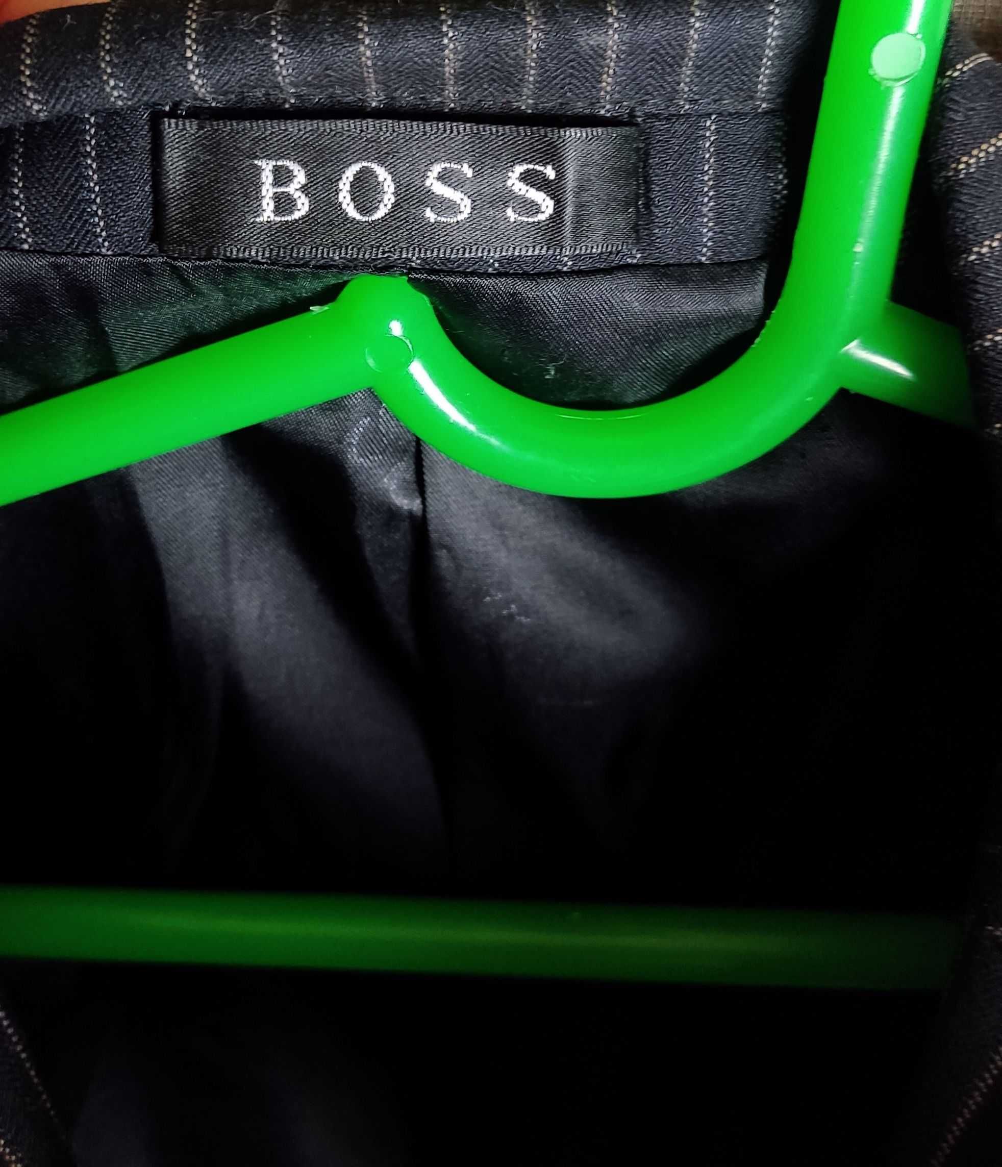 Hugo Boss marynarka w paski męska r. 48