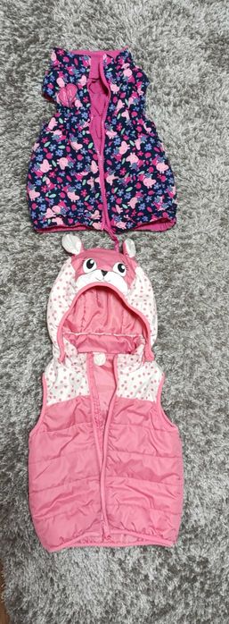 Безрукавки (жилетки) на дівчинку на зріст 86-92