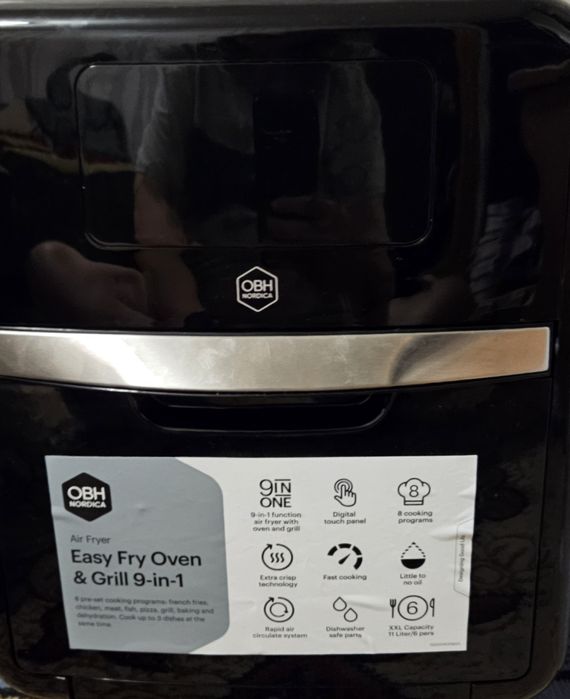 МУЛЬТИПІЧ 9-В-1 | OBH Nordica Easy Fry Oven&Grill FW5018S0 | НА ГАРАНТ