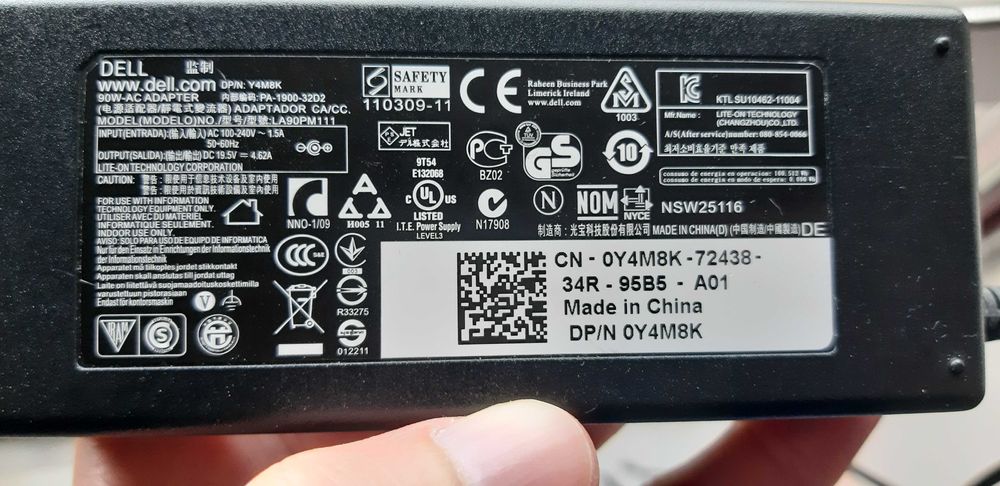 Carregadores Portátil HP NSW24187, NSW24184 e NSW25116