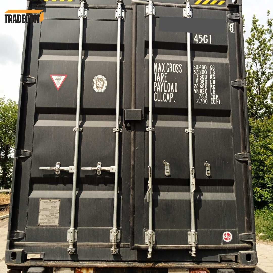 Kontener morski 40'HC OW RAL7016