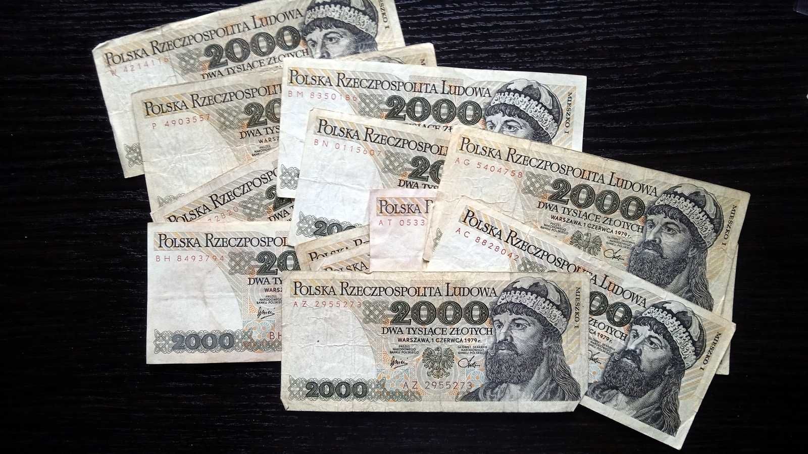 Banknoty PRL 2.000 zł