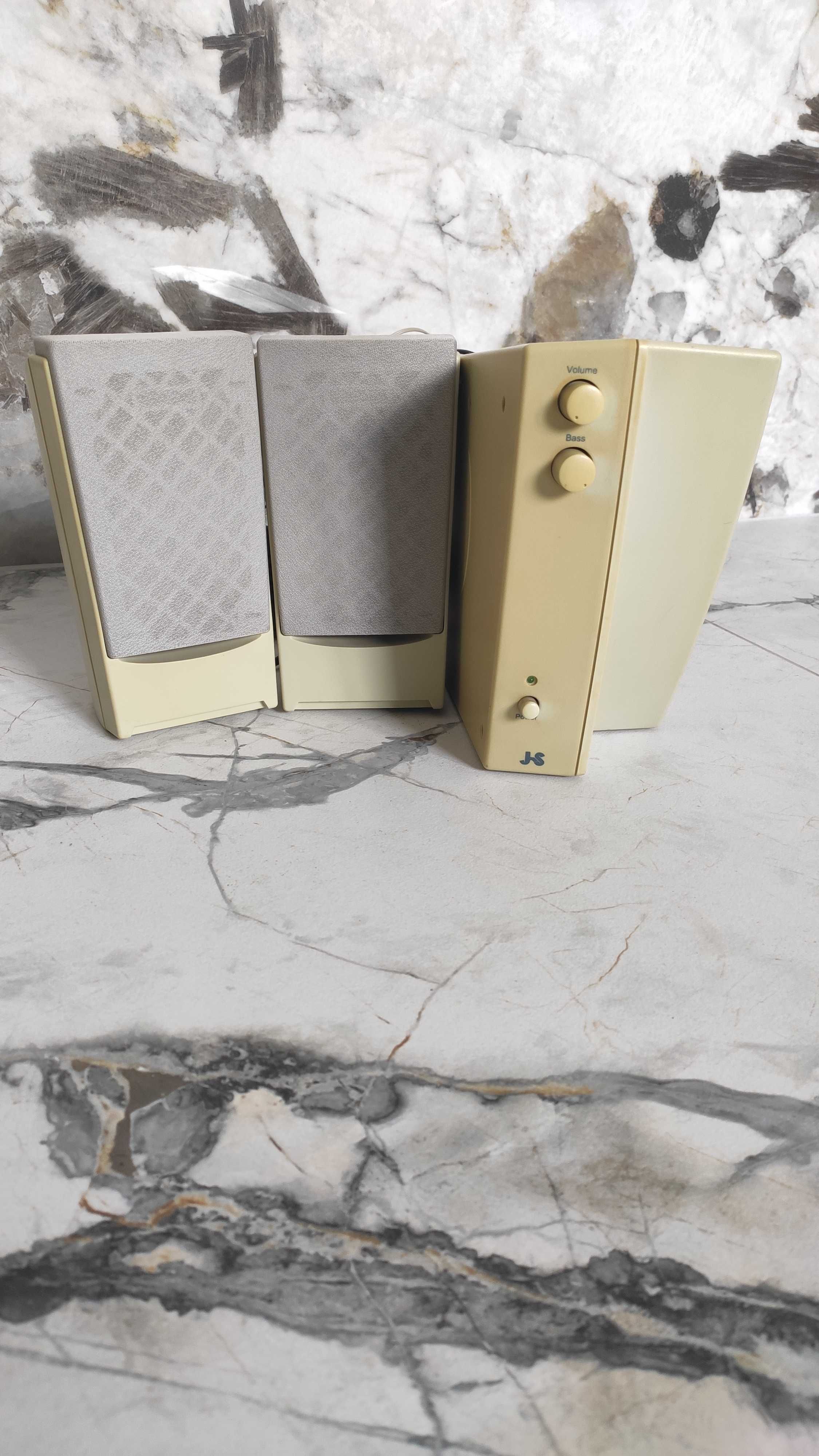Głośniki komputerowe marki JS + subwoofer