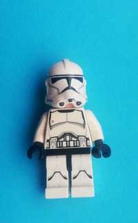 Clone Trooper Phase 2 Light Nougat Head sw0541 Lego Star Wars