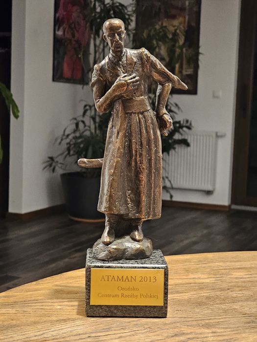 Ataman rzeźba Jarośław Pajek