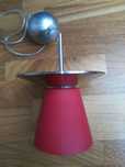 Lampa sufitowa czerwona + lampki nocne