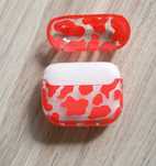 Etui osłona kompatybilne z AirPods 3 generacji silikonowe czerwone