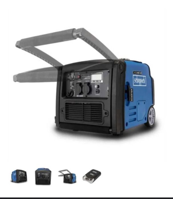 Генератор інверторний бензиновий Scheppach SG3400i (3.4 кВт)